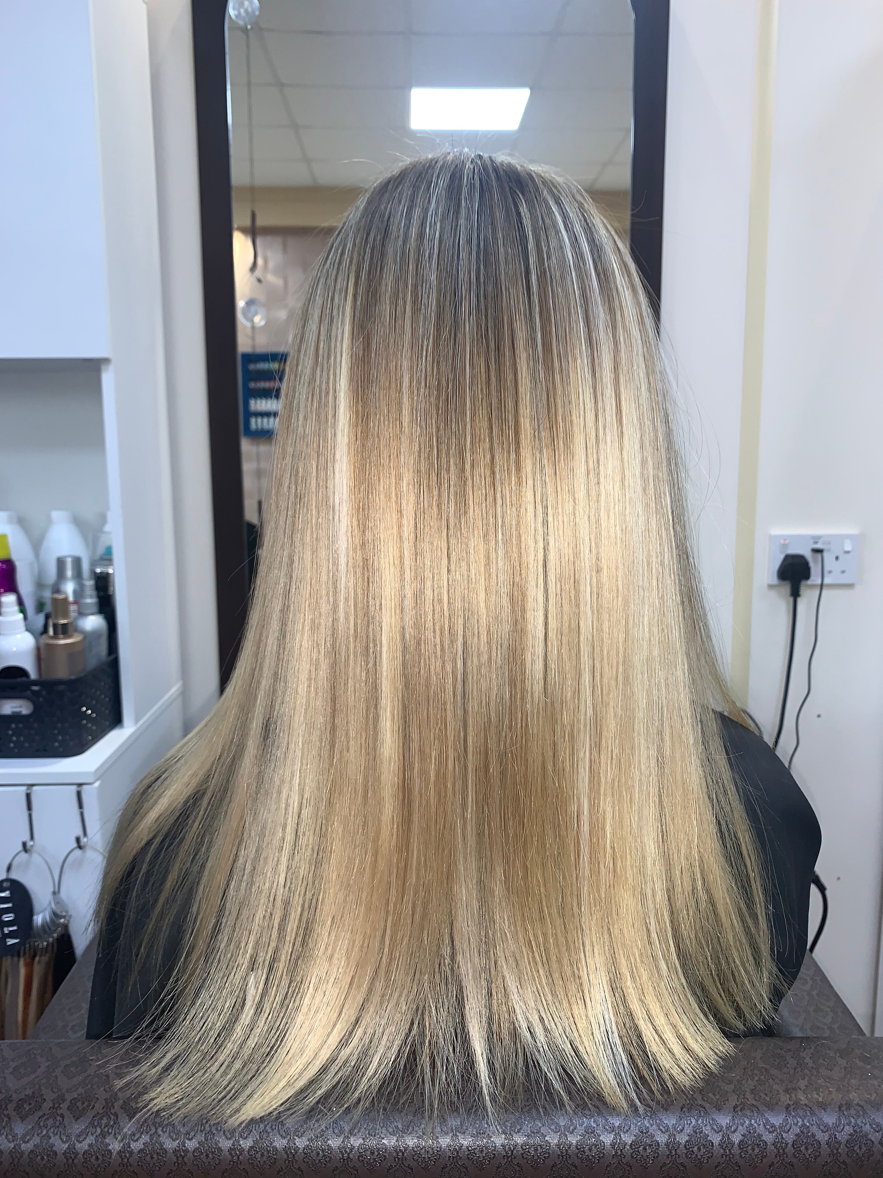 Balayage/Hi Lights with Olaplex