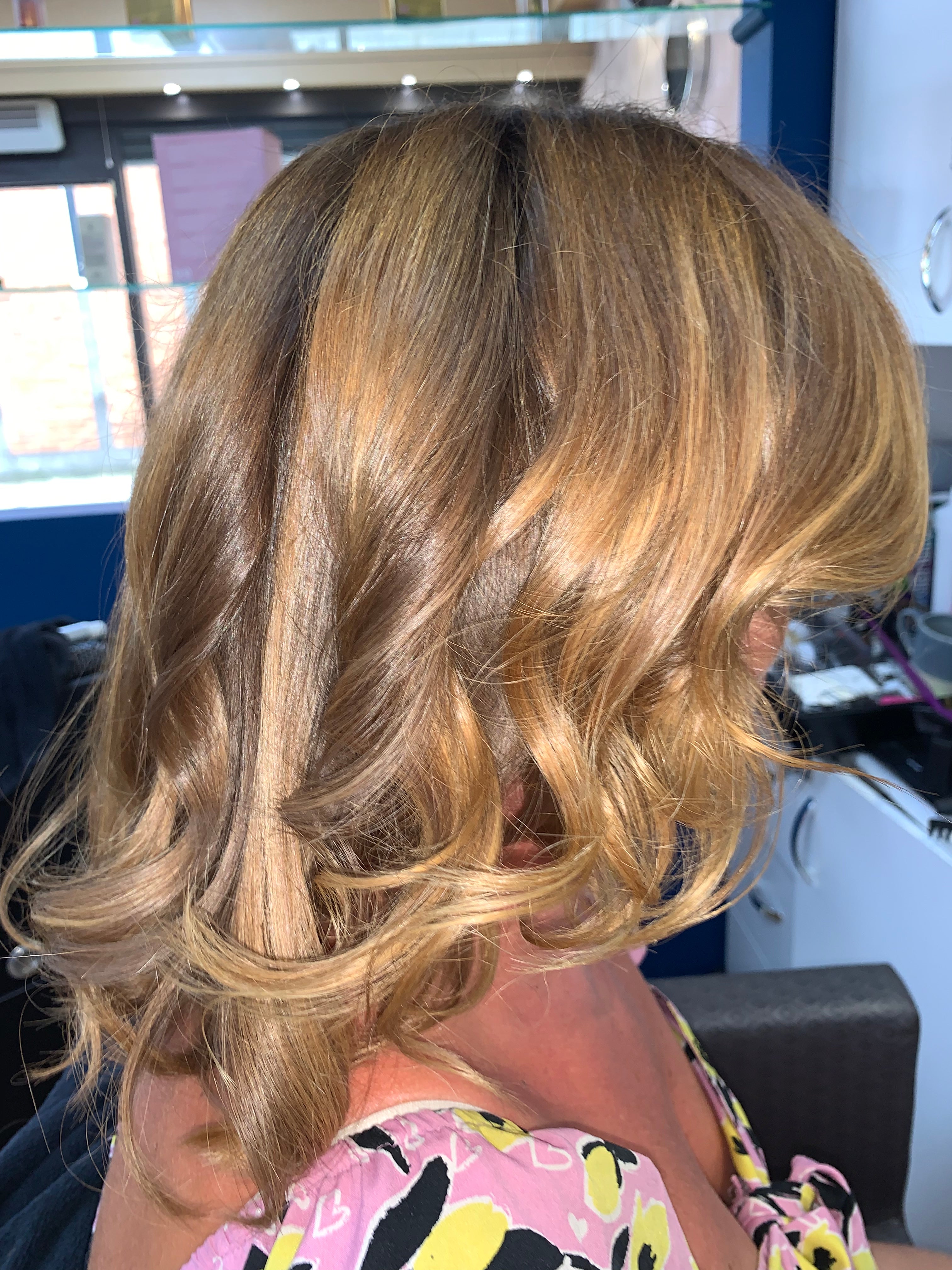 Balayage/Hi Lights with Olaplex