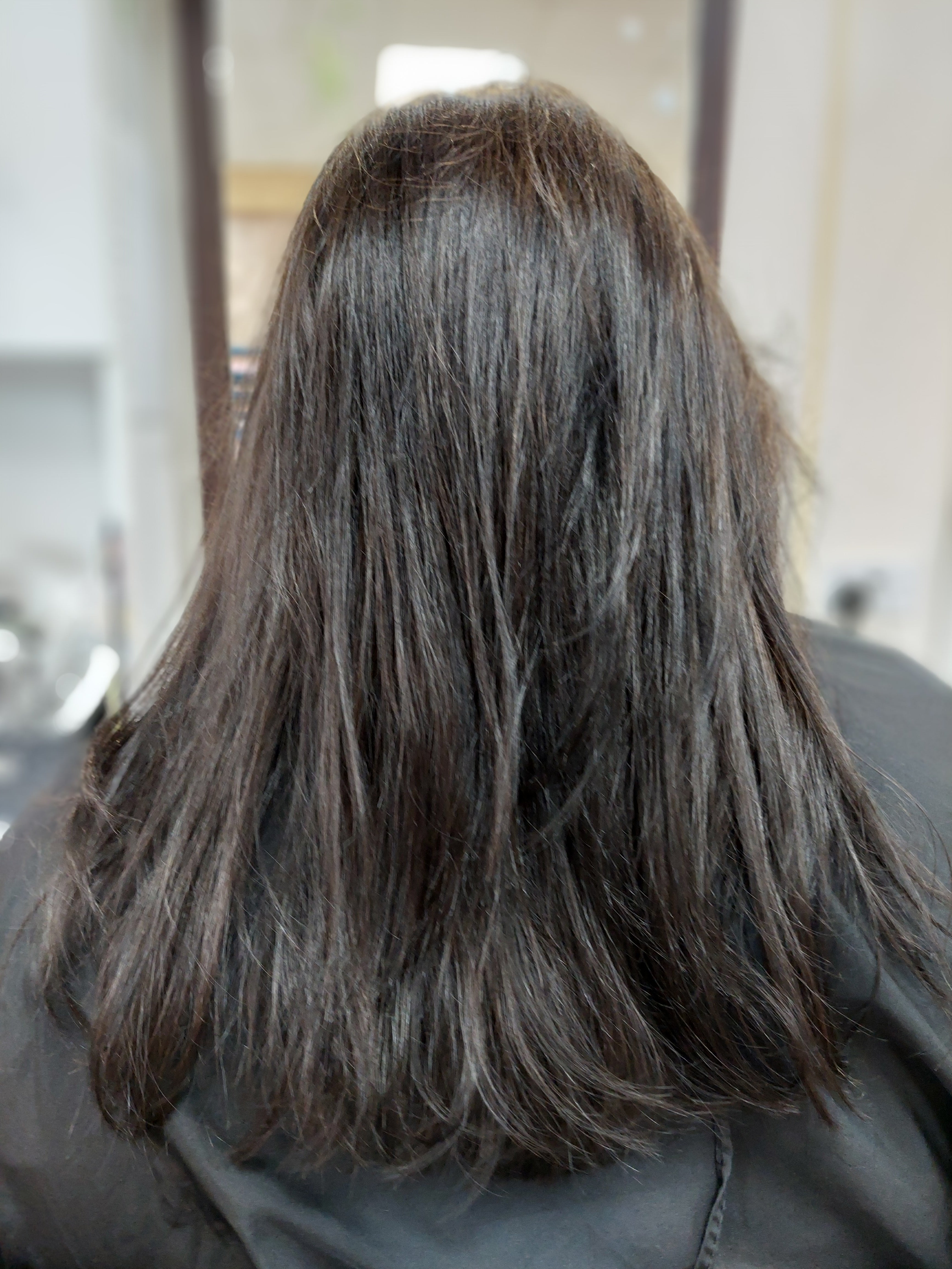 Tinted Roots Long Hair