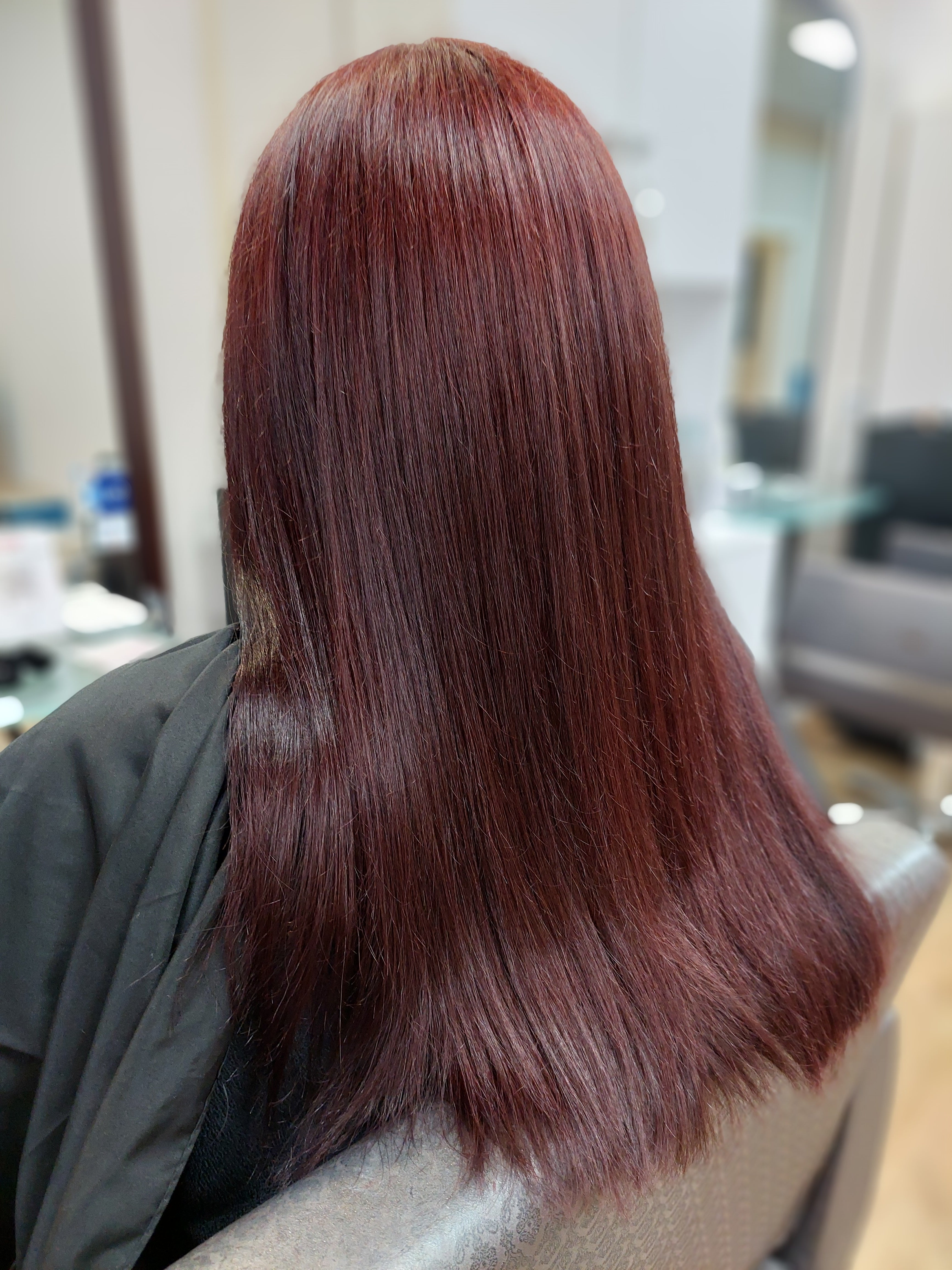 Tinted Roots Long Hair